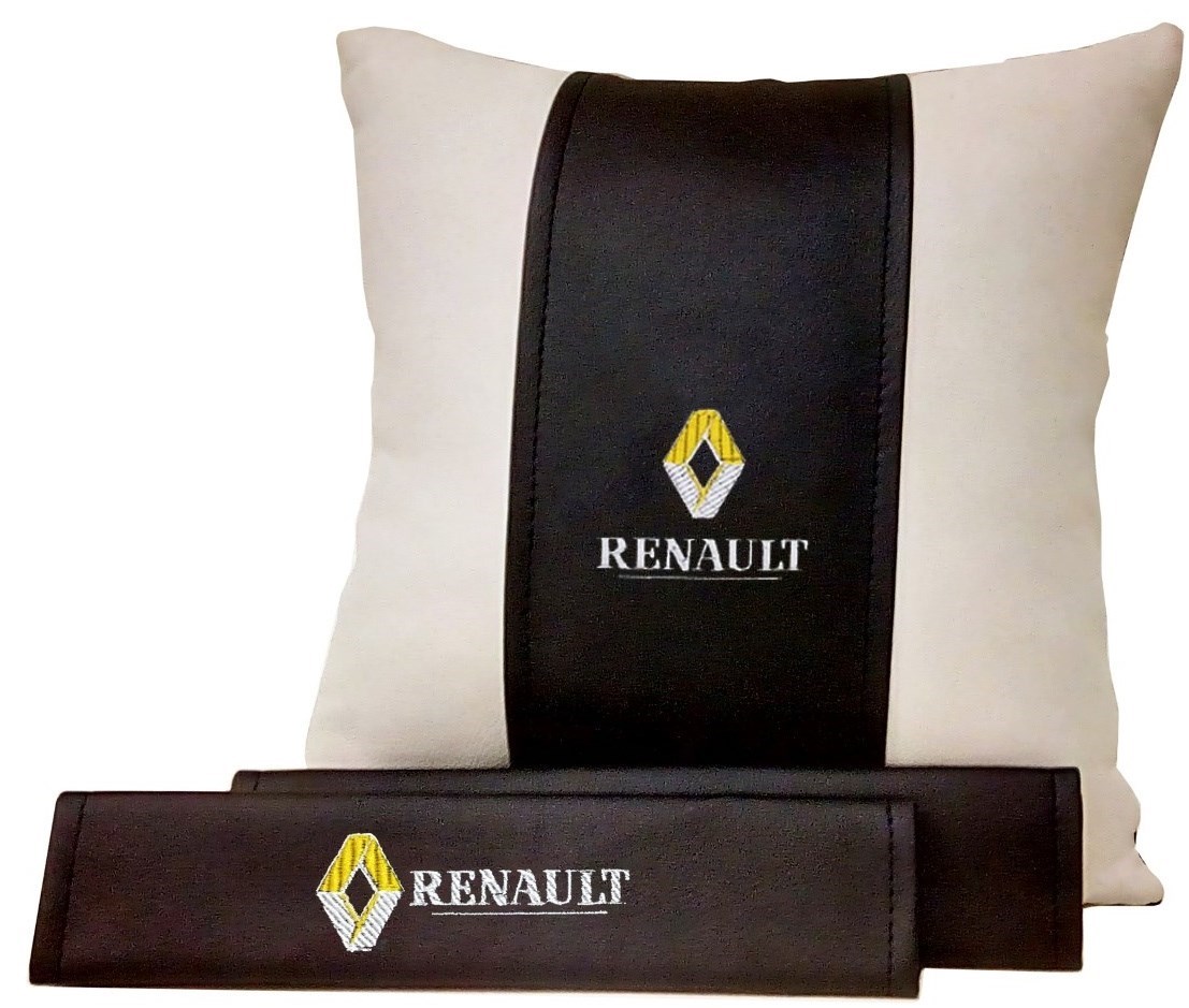 Набор из подушки и накладки на ремень безопасности Renault