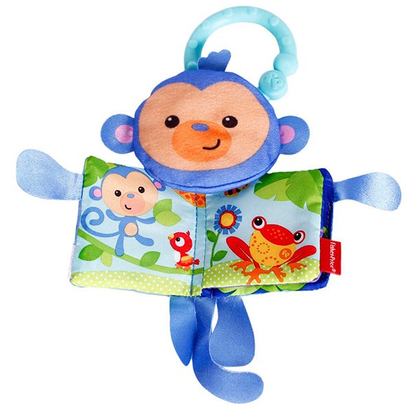 Развивающая мягкая книжка Fisher-Price Обезьянка