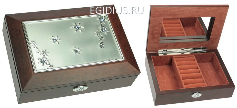 Ювелирная шкатулка Moretto 18*13*5см 110-176