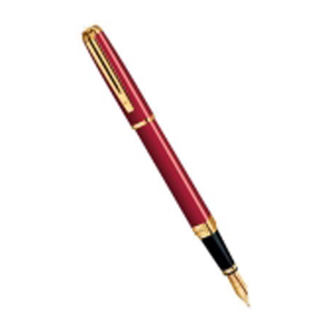 Перьевая ручка Waterman Exception, Slim Red GT
