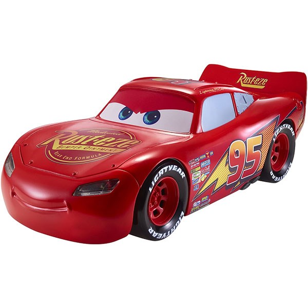 Машинка Cars МакКуин (со световыми и звуковыми эффектами)