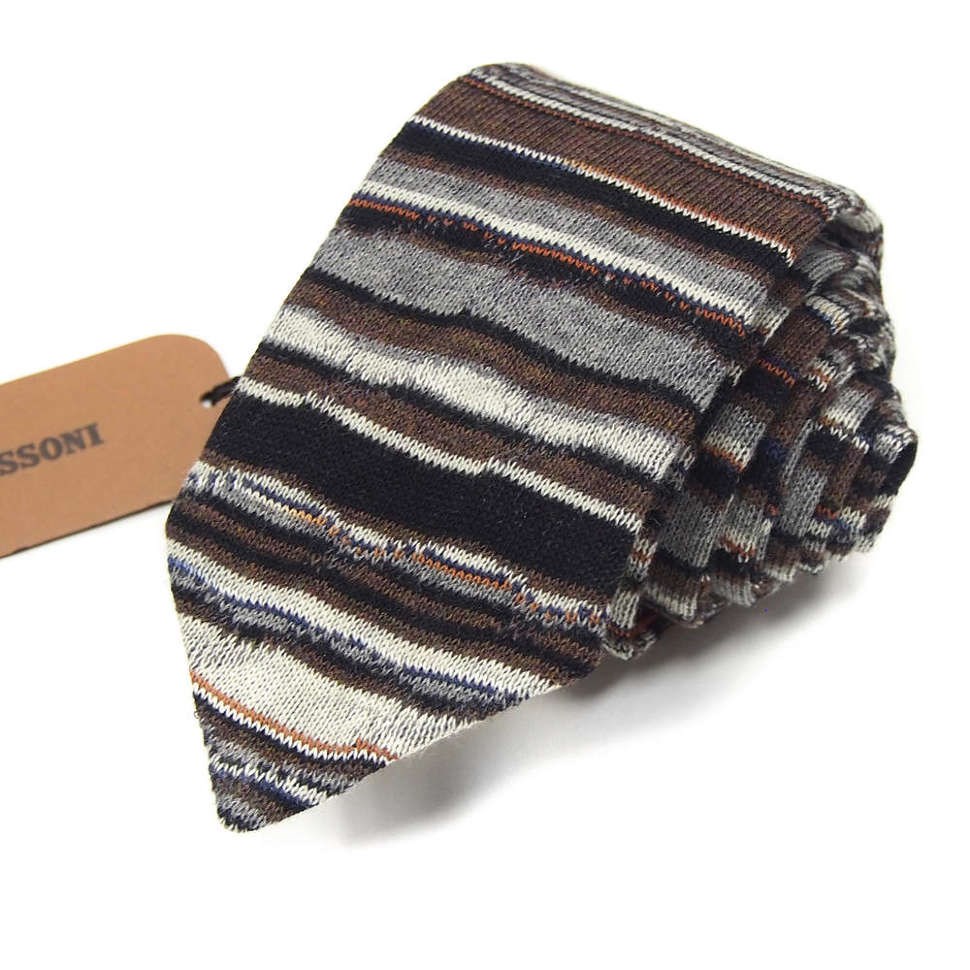 Оригинальный галстук в полоску Missoni