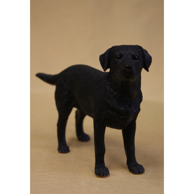 Статуэтка собаки «Лабрадор» черный | Фигурки и статуэтки животных