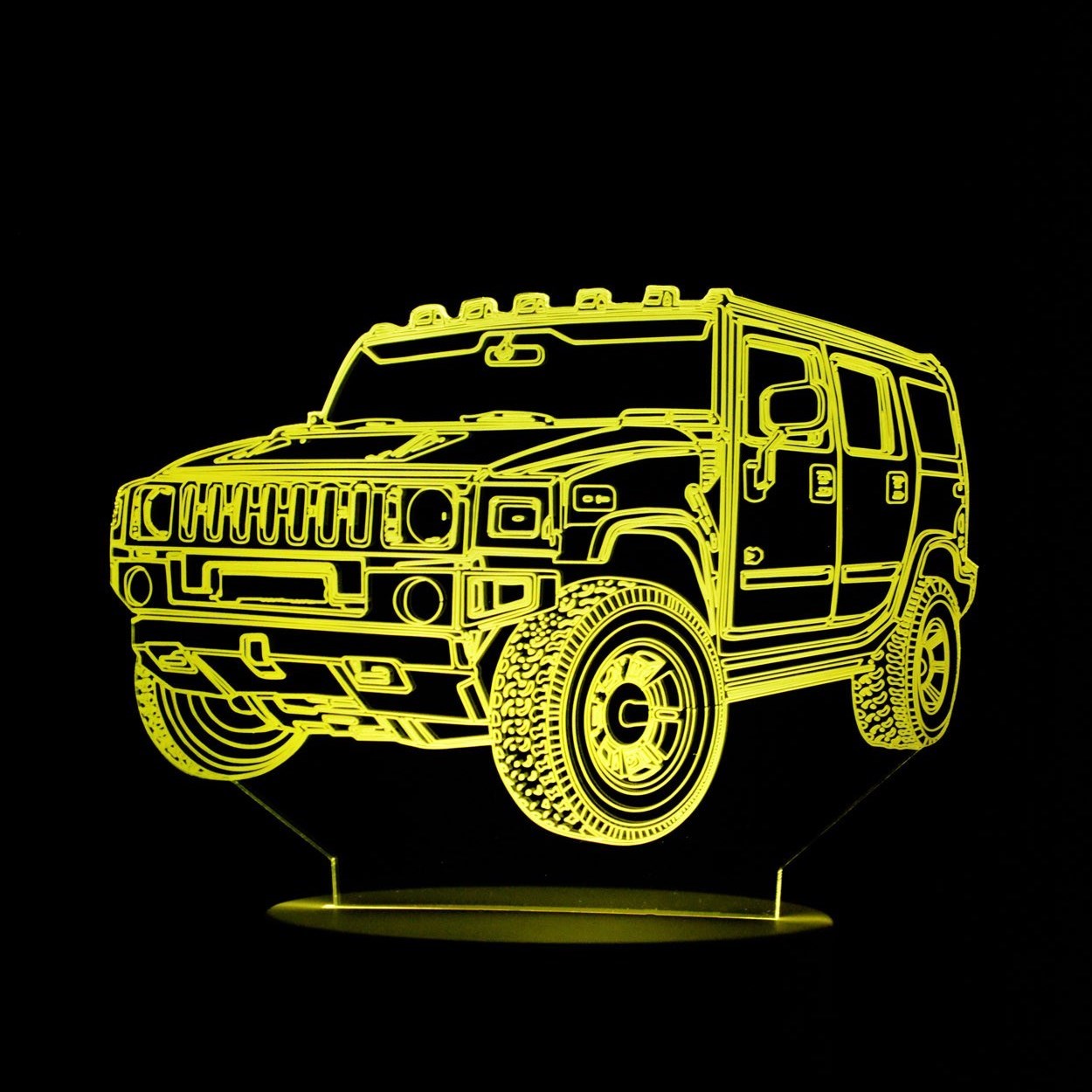 3D ночник Автомобиль Hummer