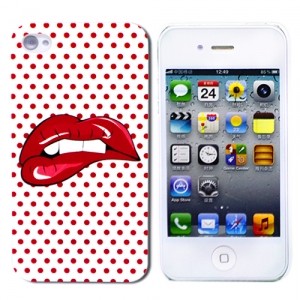 Чехол для iPhone 4/4S Pop Art Lips