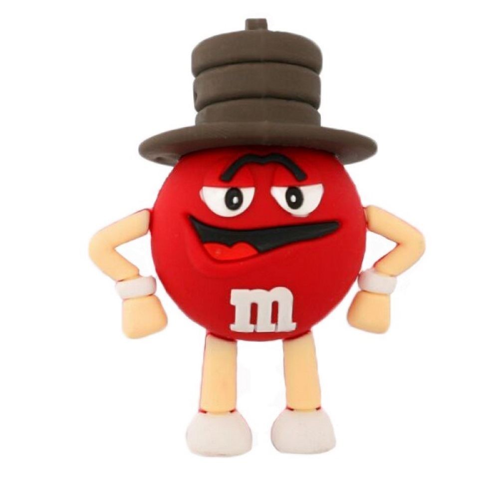 Флешка M&M`s (красный)