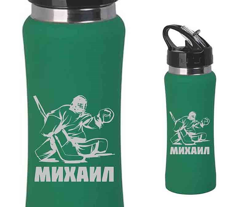 Именная бутылка с гравировкой Воротник