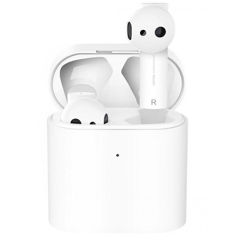 Bluetooth-наушники с зарядным кейсом Xiaomi Mi Air 2 (Белый)
