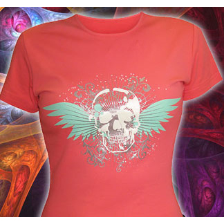 Футболка Flying skull