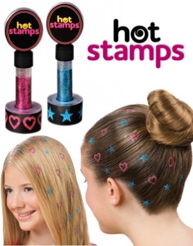 Блестки для волос Hot stamps