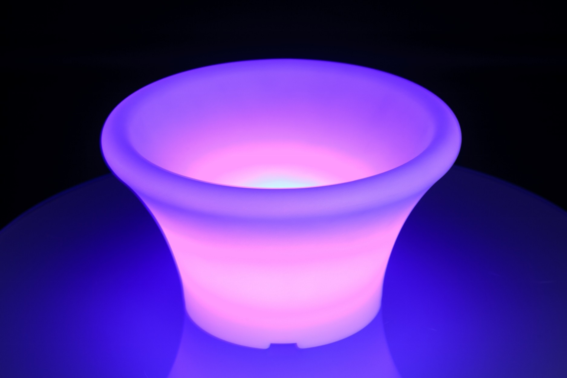 Светодиодная ваза Round Pot (Led) Alive System