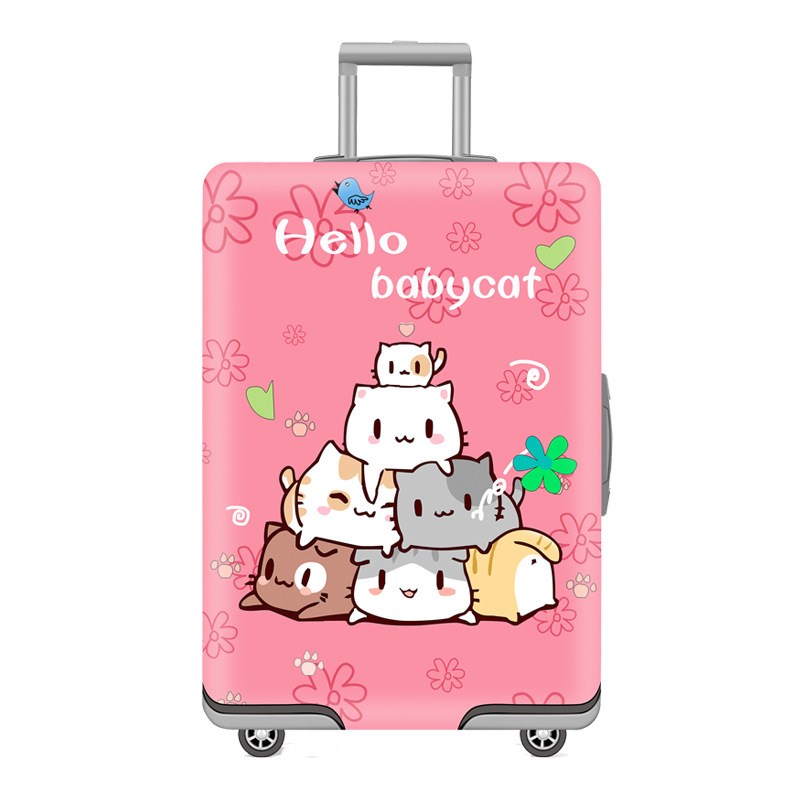 Чехол для чемодана Hello babycat