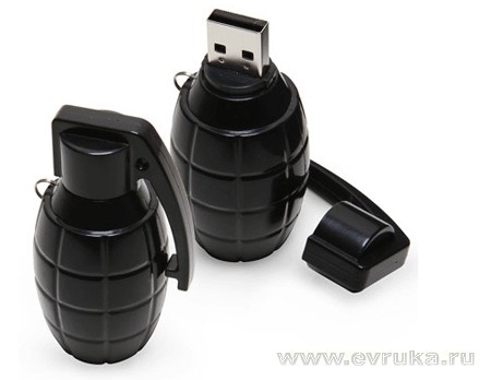 USB-флешка 8GB Черная граната