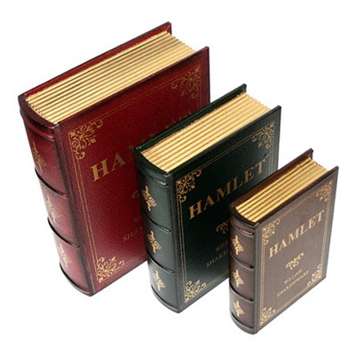 Набор шкатулок в виде книг «Гамлет»