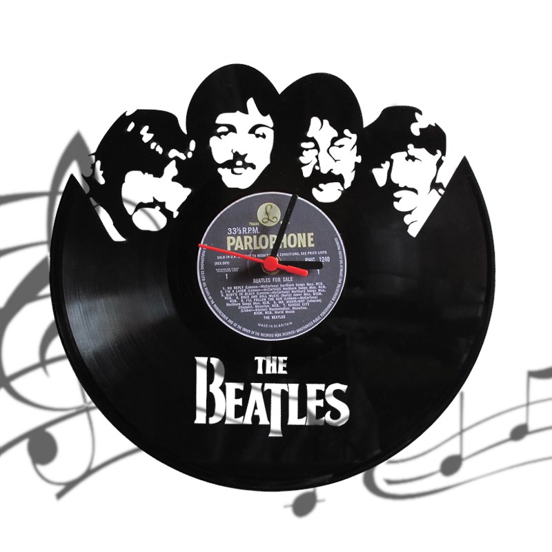 Часы пластинка настенные Beatles