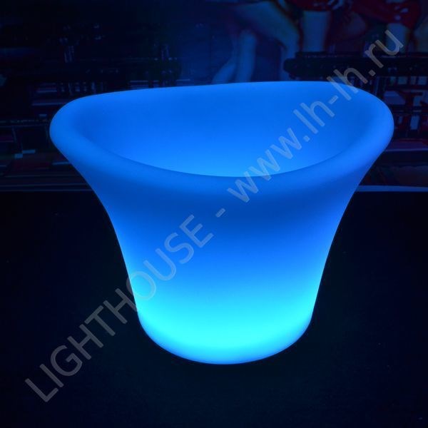 Светящееся Led ведерко для льда Bowl