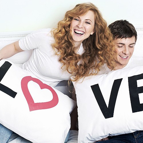 Наволочки для влюбленных Love