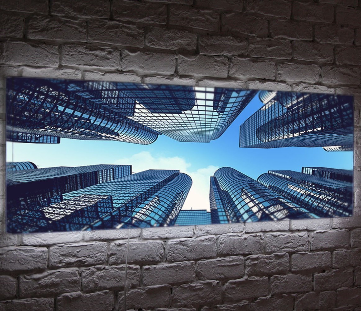 Лайтбокс Город
