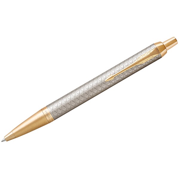 Шариковая ручка Parker IM Premium Warm Silver GT