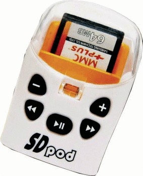 МР-3 плеер со съемной SD или MMC картой MVC-2376
