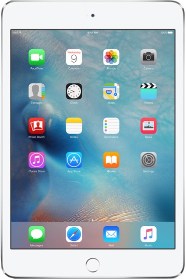 Apple iPad mini 4 16gb Wi-Fi (цвет Белый/Silver)