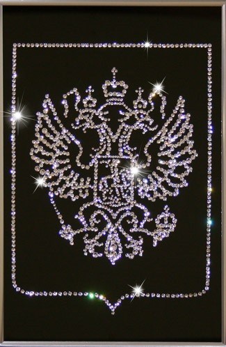 Картина Swarovski Герб (малый)