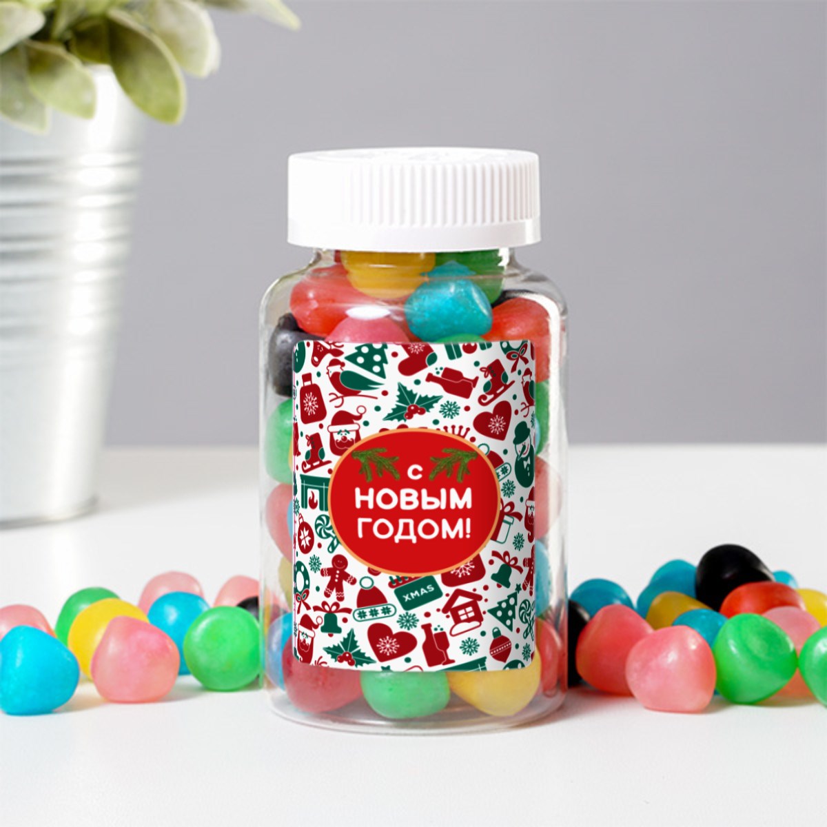 Вкусняшки в банке Новогодние