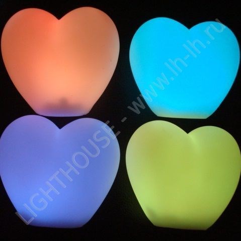 Светящееся LED сердце Jozef RGB Accum (под заказ)