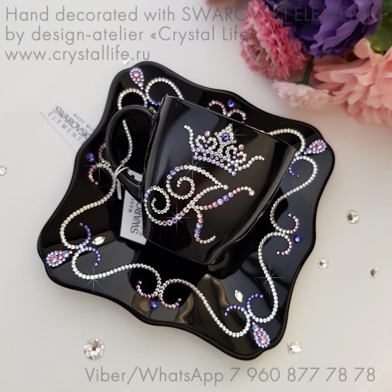 Чайная пара SWAROVSKI Королевская