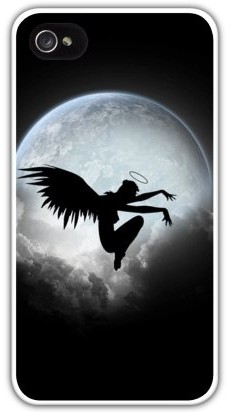 Чехол-накладка для iphone 4/4S, ангел