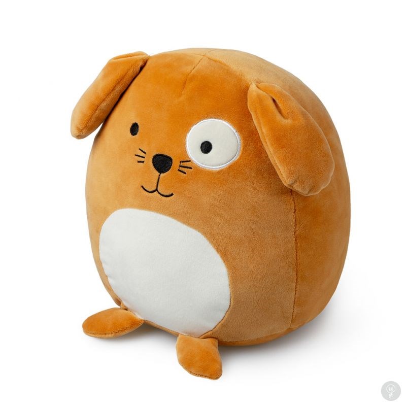 Коричневая диванная подушка Woof