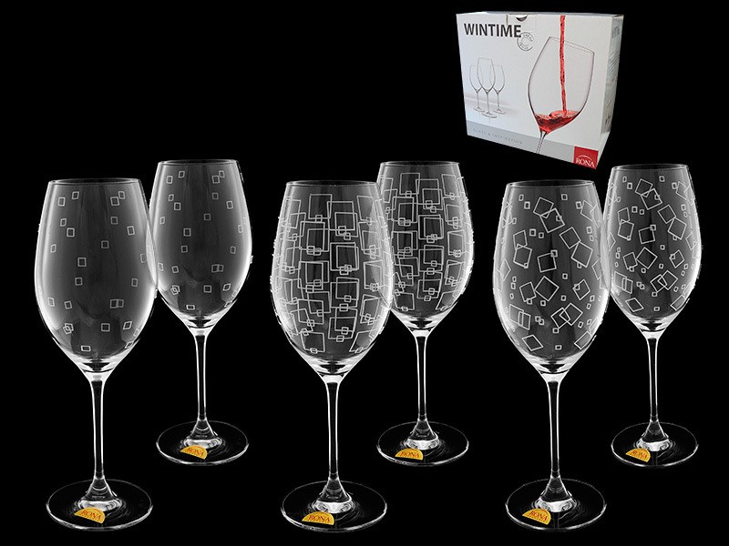 Набор бокалов для вина Wintime из 6шт.