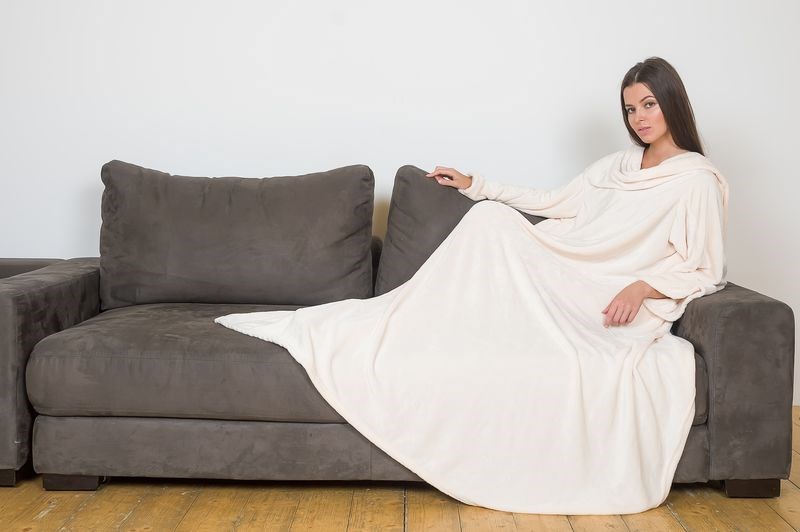 Плед с рукавами Sleepy Original Beige