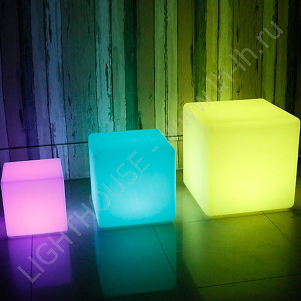 Аренда светящегося куба Cube, 20 см