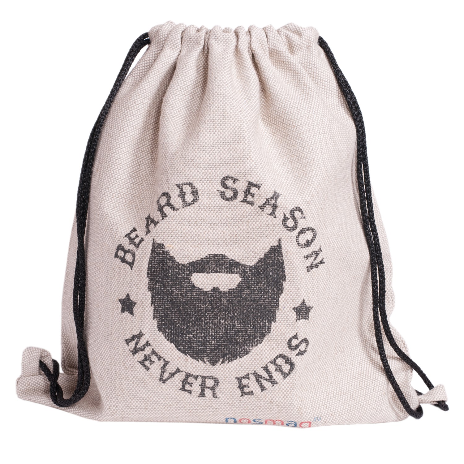 Набор носков в мешке с надписью Beard season never ends