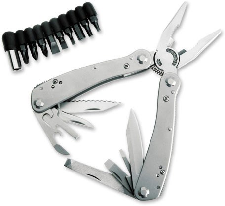 Мультитул Stinger, сталь, 9 инструментов