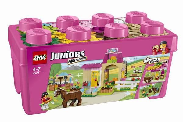 Конструктор LEGO JUNIORS Пони на ферме