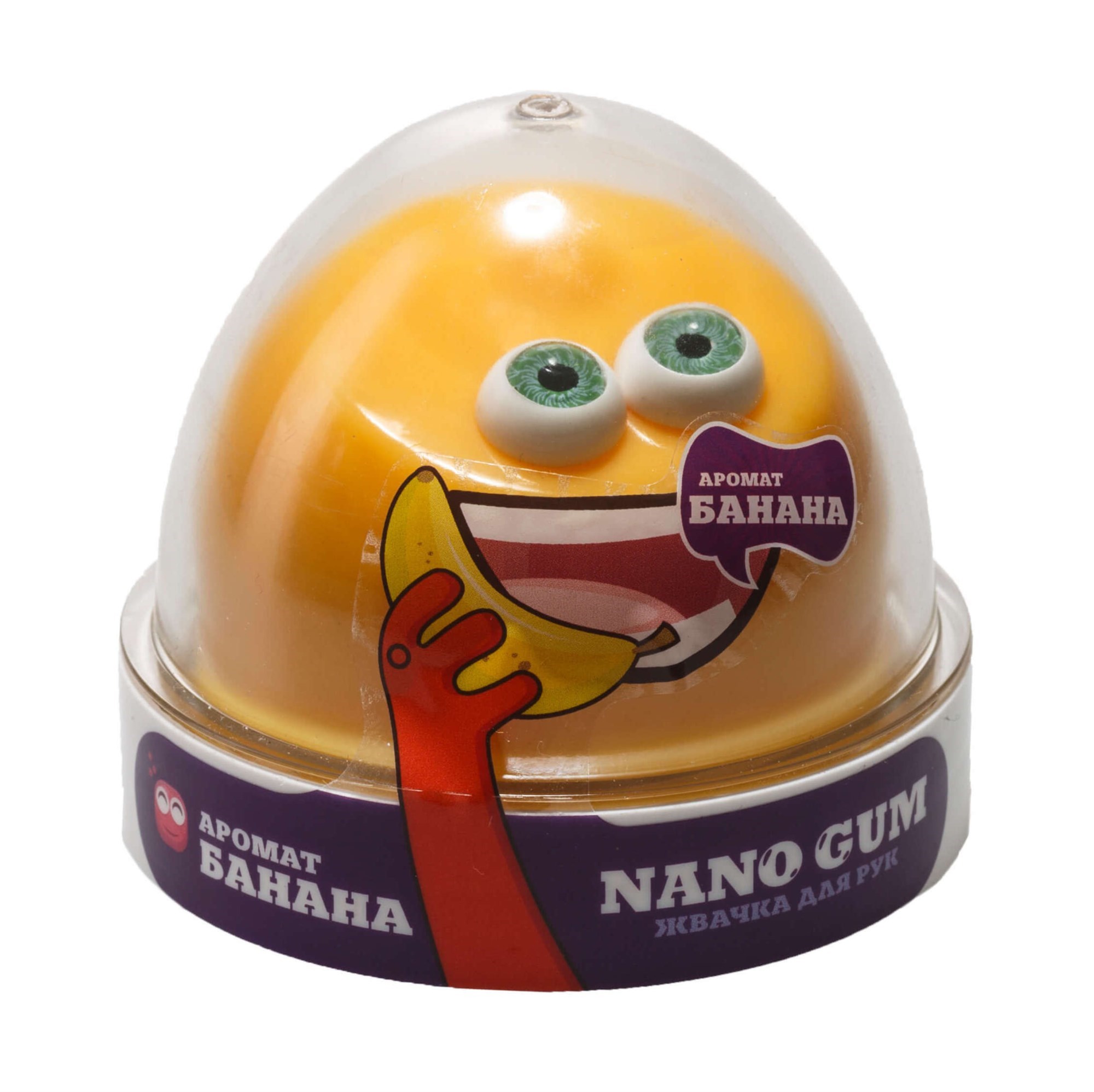 Жвачка для рук с ароматом банана Nano gum
