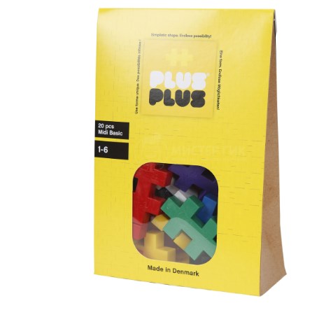 Конструктор Plus-Plus Midi 20 Basic