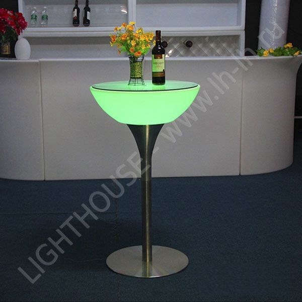Светодиодный фуршетный LED стол Stud