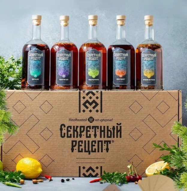 Набор для приготовления настоек Секретный рецепт