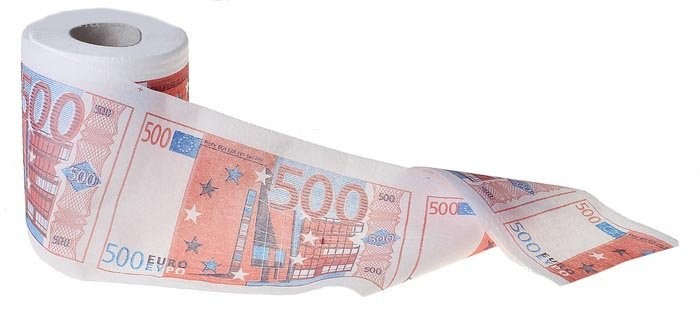 Туалетная бумага 500 евро