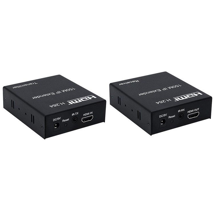 Удлинитель HDMI по витой паре RJ45 Cat-5e/6 IP (до 150 м)