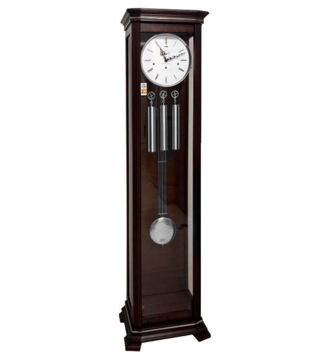 Напольные часы Dark Walnut Silver