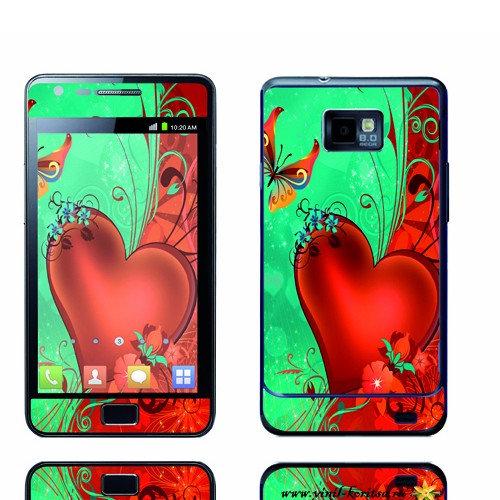 Наклейка Винил с корицей (Galaxy S2 i9100)