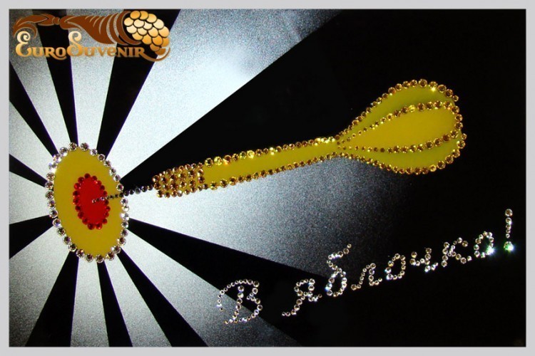 Картина Swarovski Всегда в цель!