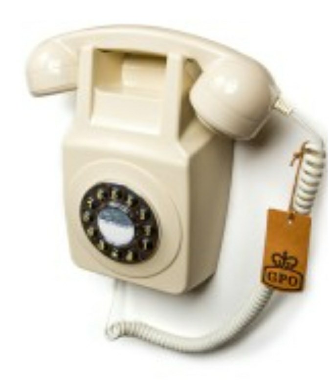 Настенный телефон в стиле ретро GPO 746 Wall Ivory