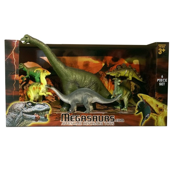 Игровой набор динозавров Megasaurs