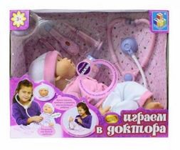 Коллекционная кукла «Играем в доктора»