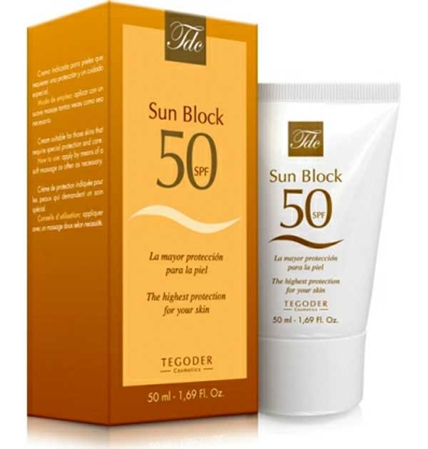 Солнцезащитный крем для лица SPF-50 Tegoder Sun Line (50 ml)